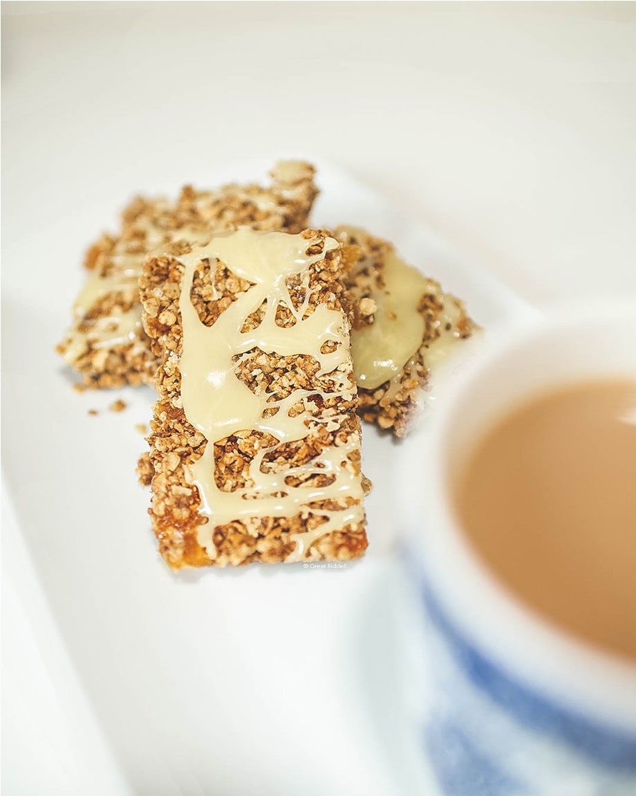 White Chocolate and Apricot Flapjacks Recipe - White Chocolate Flapjack Recipe