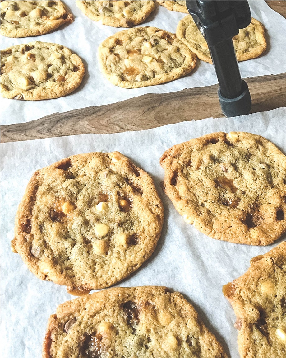 Butterscotch and Salted Caramel Cookies Recipe - Salted Caramel Cookie Recipe