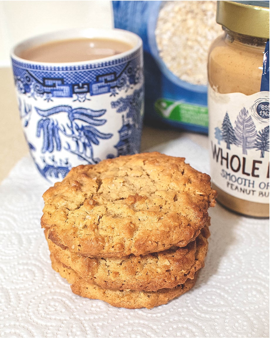 Peanut Butter and Oat Cookies Recipe - Peanut Butter Cookies Recipe