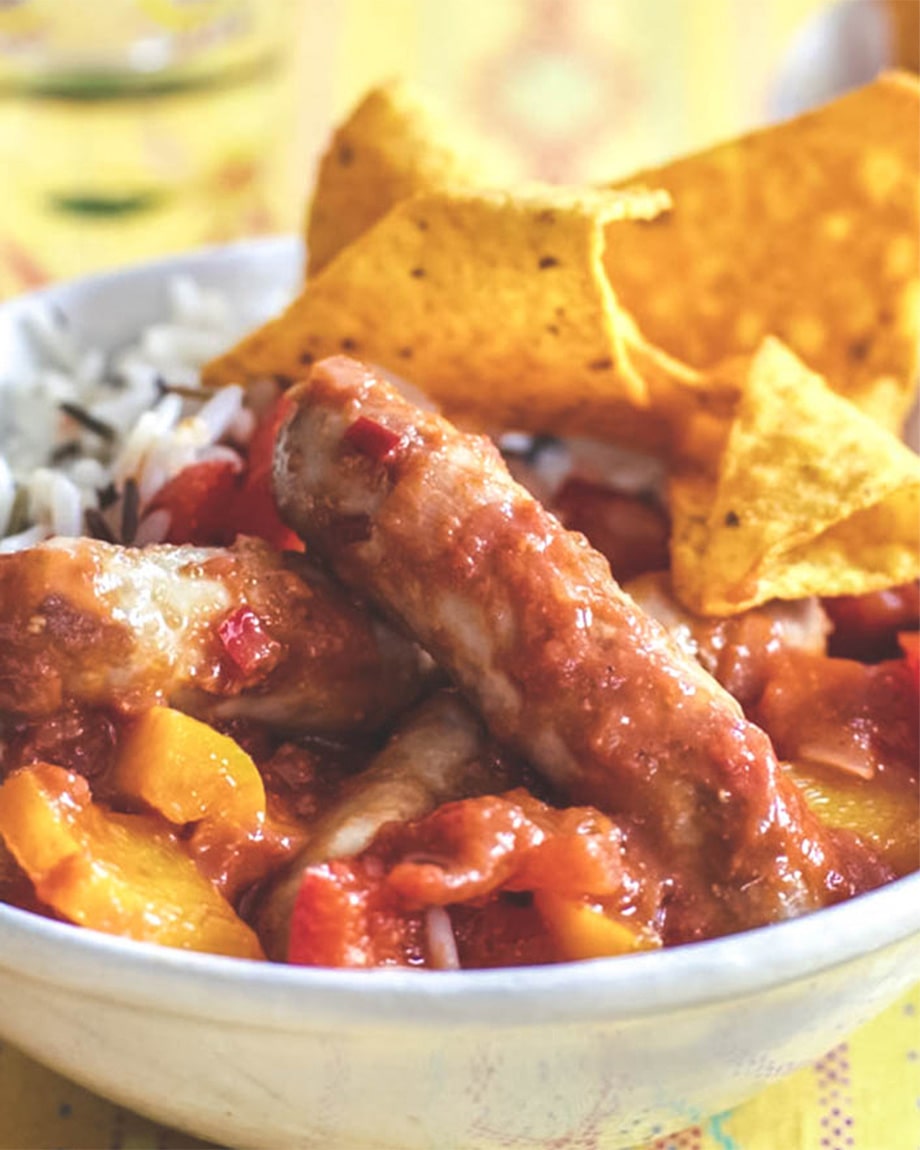 Spicy Sausage Chilli Recipe - Spicy Sausage Chilli Recipe