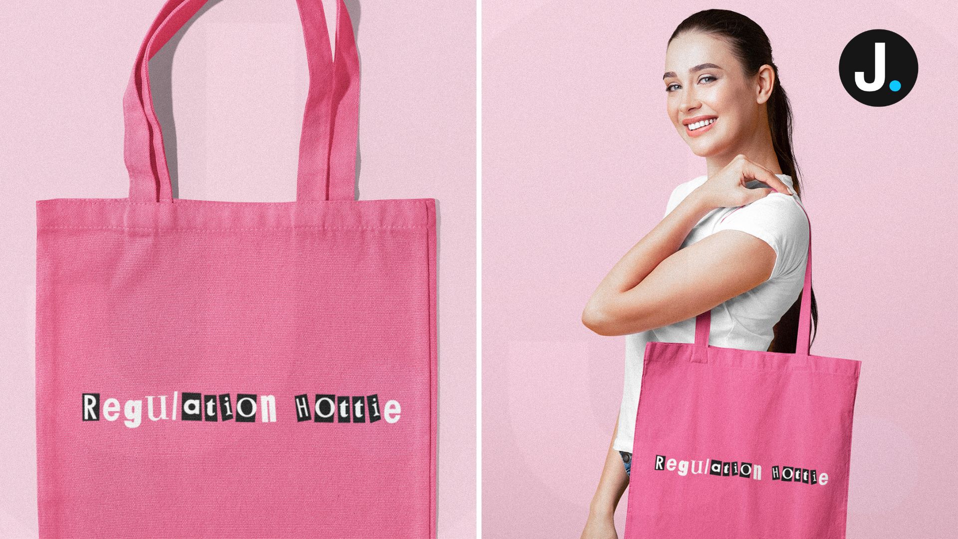 Regulation Hottie Tote Bag Mean Girls Inspired Tote Bag Cady Heron