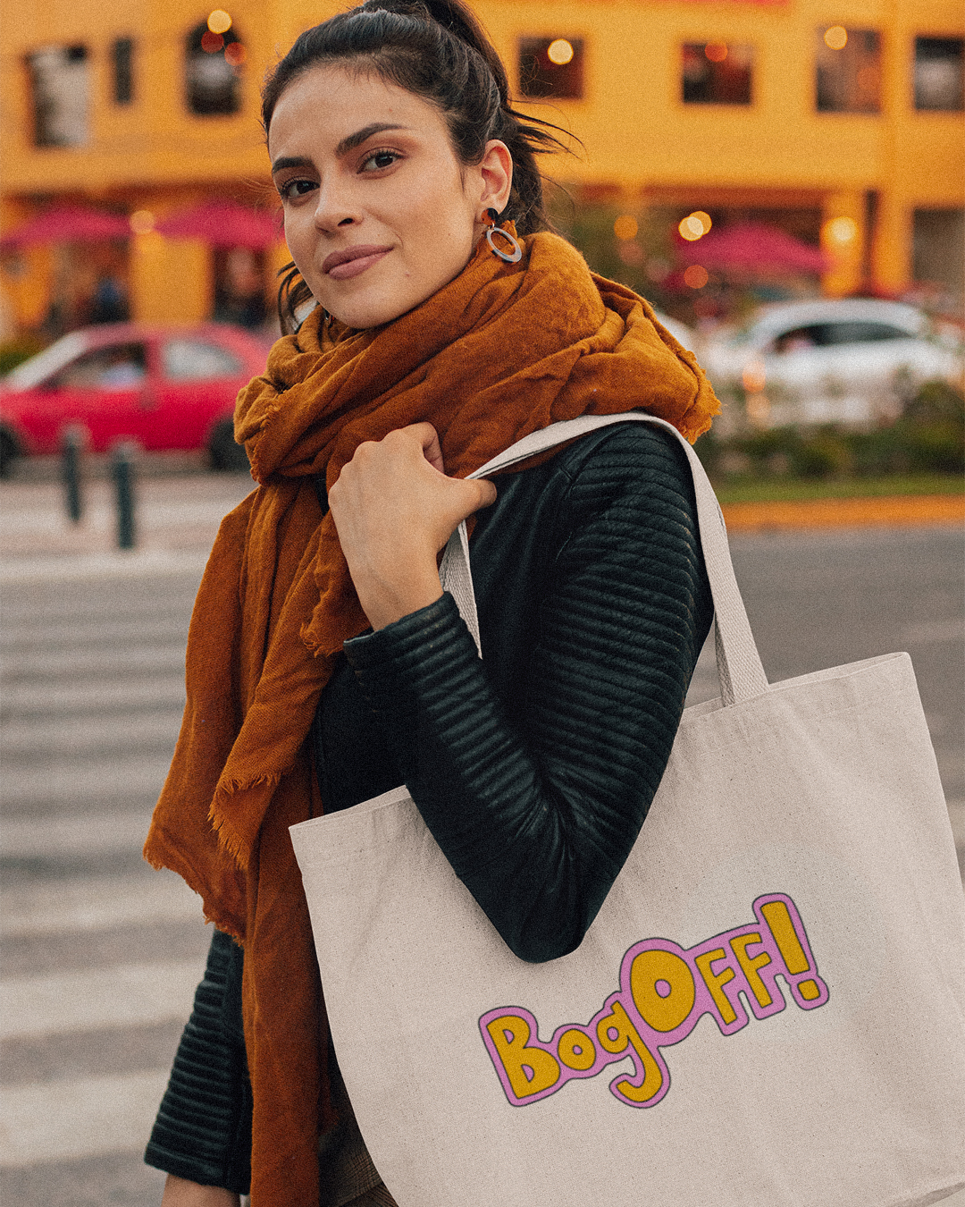 Bog Off Tote Bag - The Story of Tracy Beaker Inspired Tote Bag Shopper - Bog Off Tote Bag Shopper