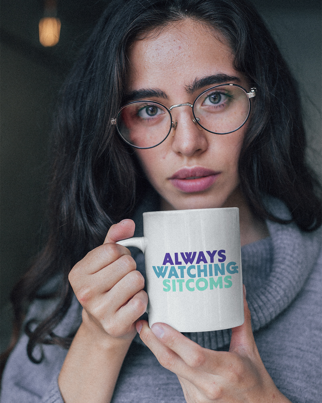 Watching TV Shows Mug - Always Watching Sitcoms Mug - Binge Watching TV Shows Mug  - Sitcom Mug