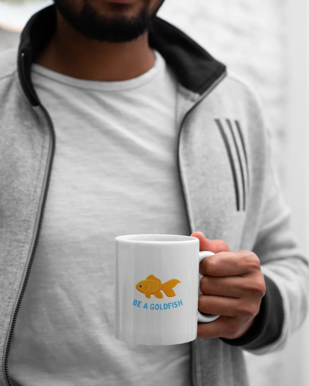 Be A Goldfish Mug - Ted Lasso Inspired Mug - Ted Lasso Be A Goldfish Mug - Ted Lasso Mug