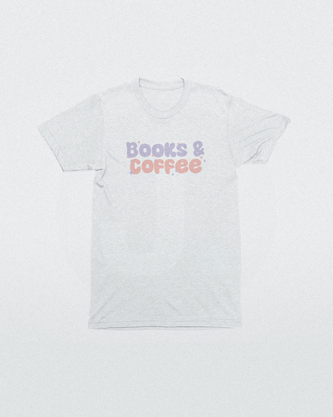 Books and Coffee T-Shirt - Books and Coffee Lover Retro Sparkle T-Shirt - Books and Coffee T-Shirt