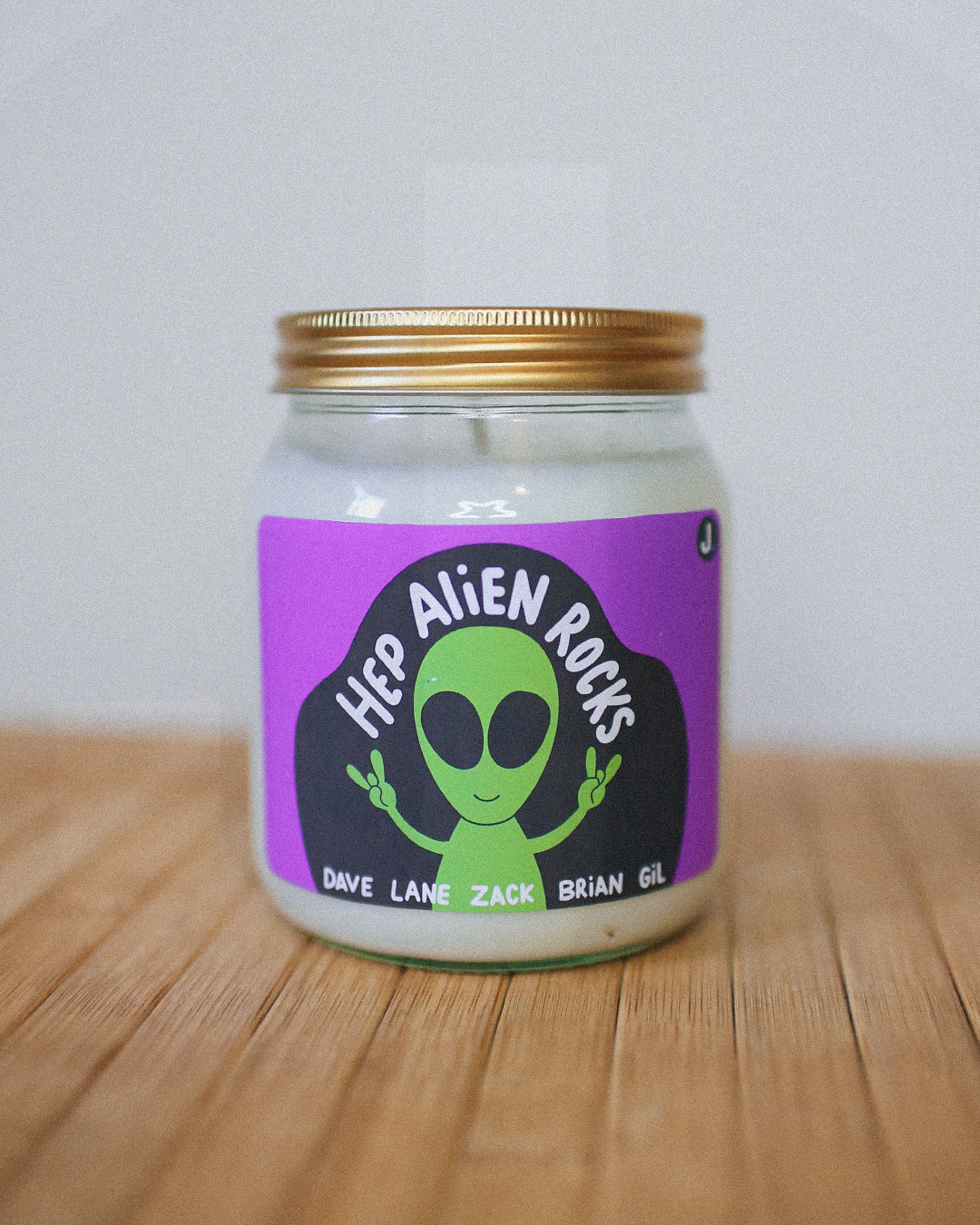 Hep Alien Rocks! Gilmore Girls Inspired Candle (Spiced Mandarin And Orange Blossom) - Hep Alien Candle - Lane Kim Rory Gilmore Stars Hollow Candles - Hep Alien Rocks! Gilmore Girls Inspired Candle