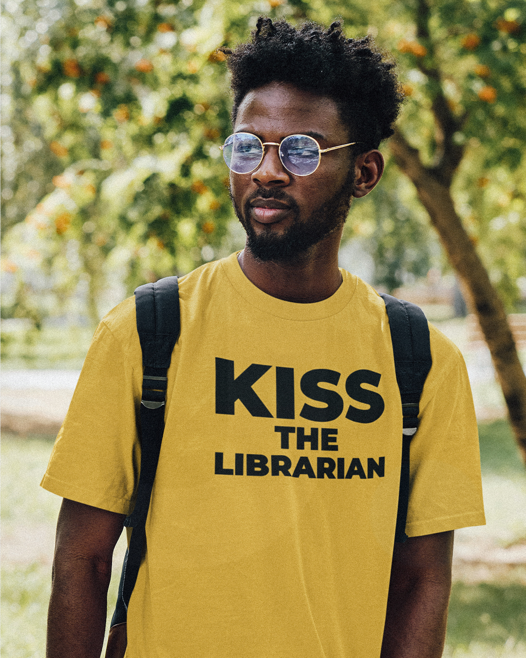 Kiss The Librarian T-Shirt - Buffy The Vampire Slayer Inspired T-Shirt - Rupert Giles Kiss The Librarian T-Shirt - Kiss The Librarian Buffy The Vampire Slayer Inspired T-Shirt