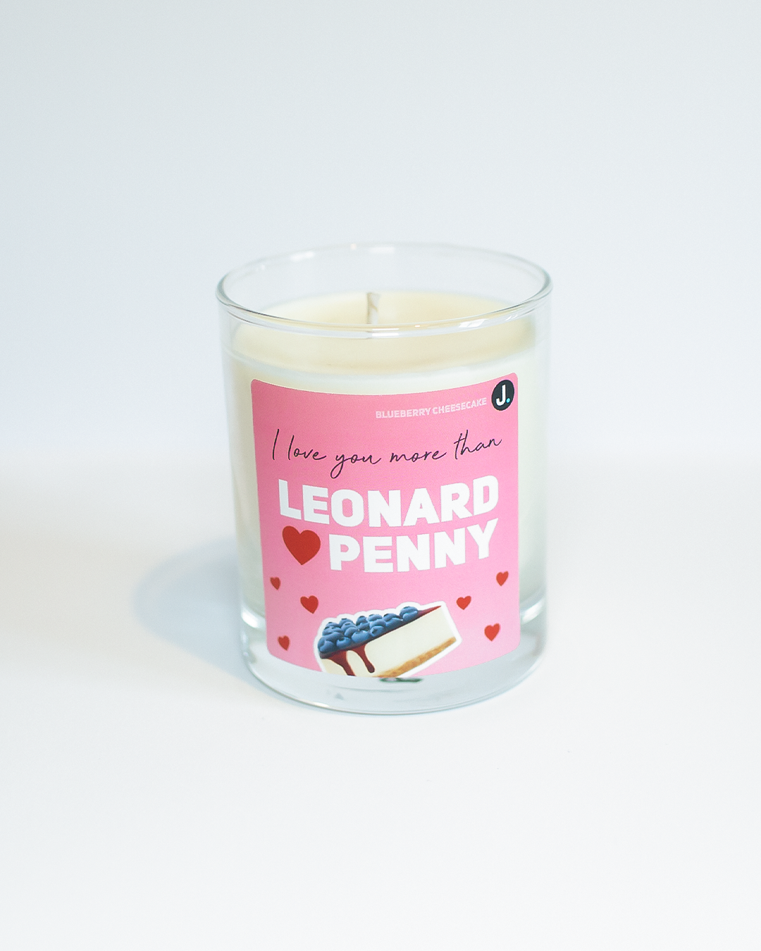 Leonard & Penny (Blueberry Cheesecake) The Big Bang Theory Inspired Candle - The Big Bang Theory Inspired Candle
