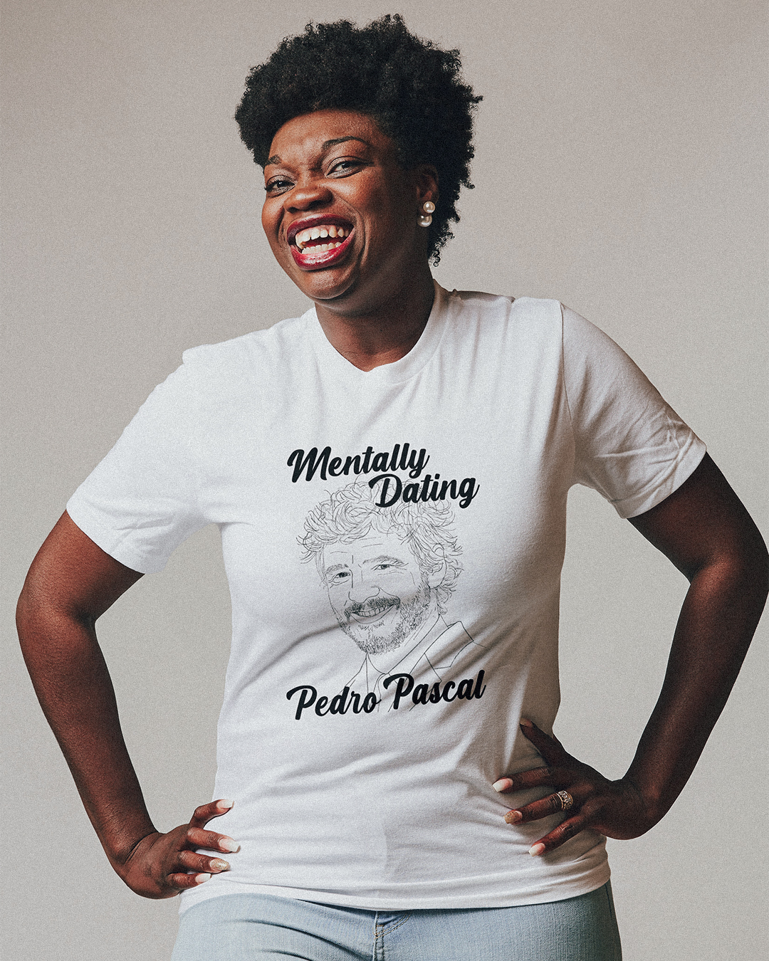 Mentally Dating Pedro Pascal T-Shirt - Daddy Pedro Pascal T-Shirt - Pedro Pascal The Last Of Us Inspired T-Shirt - Mentally Dating Pedro Pascal T-Shirt