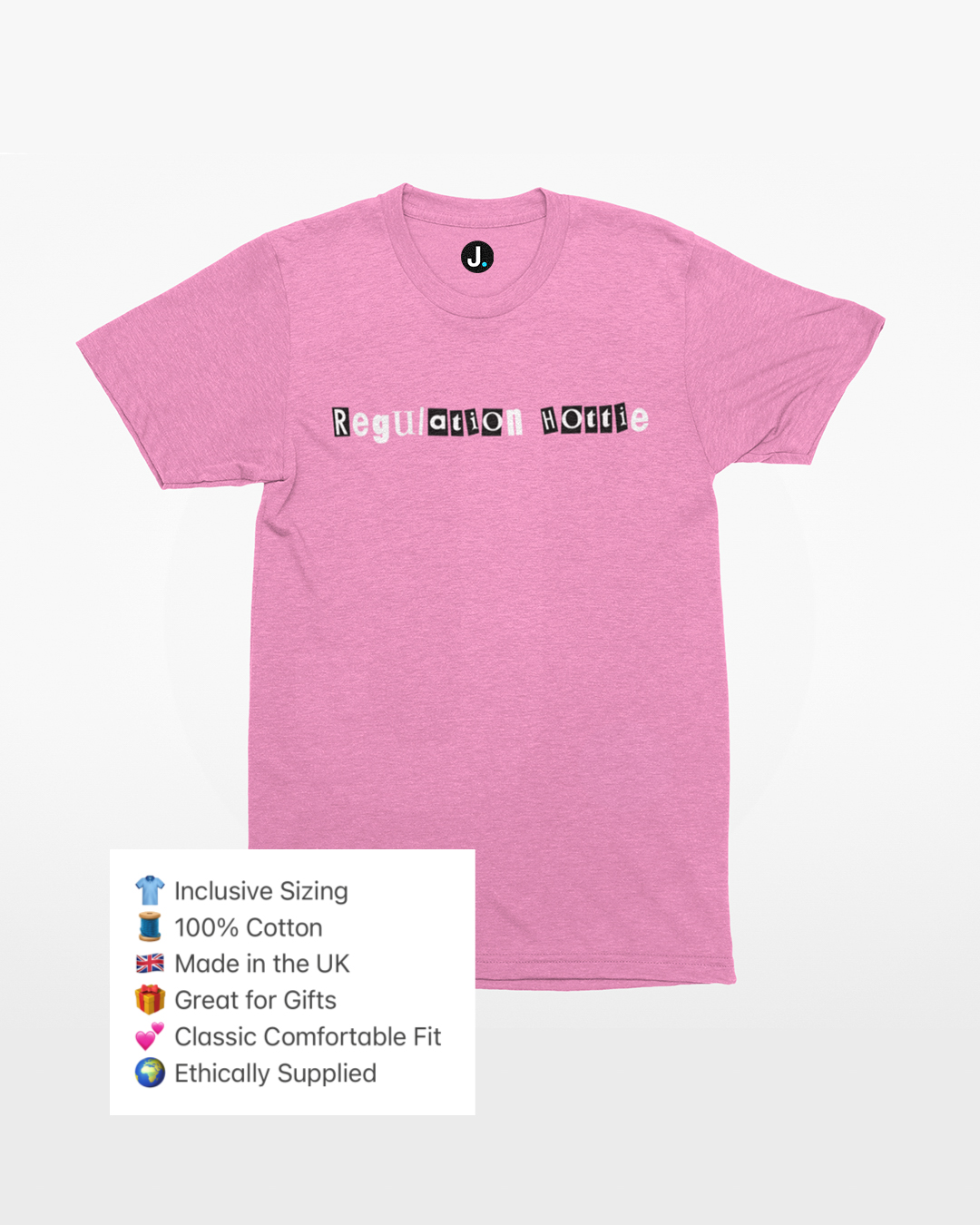 Regulation Hottie T-Shirt - Mean Girls Inspired T-Shirt - Cady Heron Mean Girls T-Shirt - Regulation Hottie Mean Girls Inspired T-Shirt