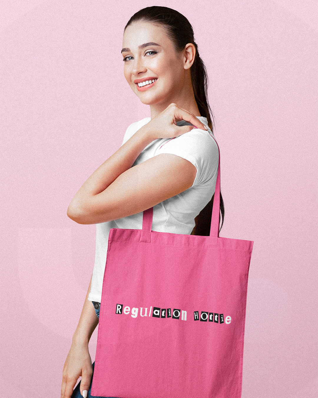 Regulation Hottie Tote Bag - Mean Girls Inspired Tote Bag - Cady Heron Mean Girls Tote Bag - Regulation Hottie Mean Girls Inspired Tote Bag