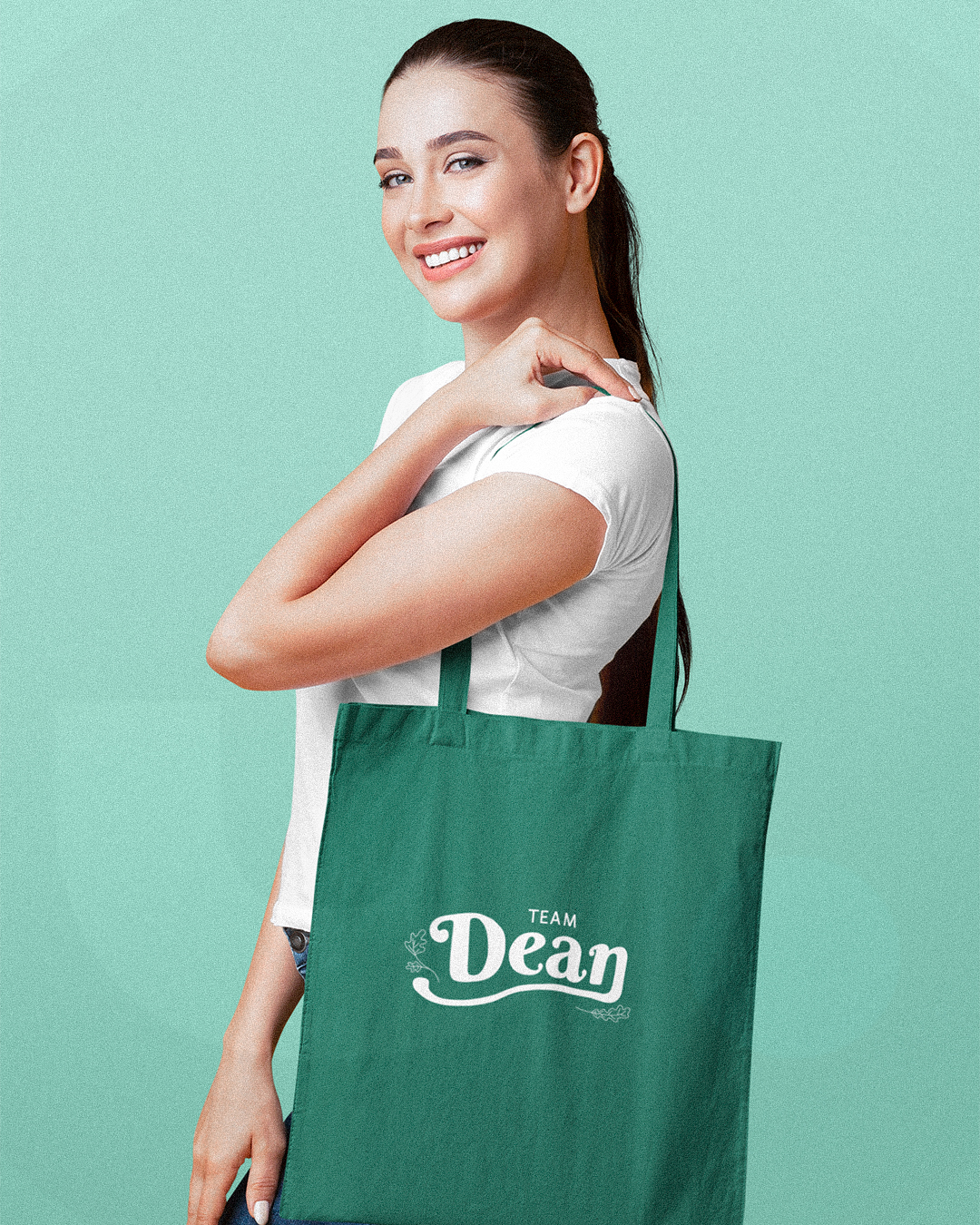 Team Dean Forester Tote Bag - Gilmore Girls Inspired Tote Bag - Rory Gilmore's Boyfriends - Team Dean Forester Gilmore Girls Inspired Tote Bag