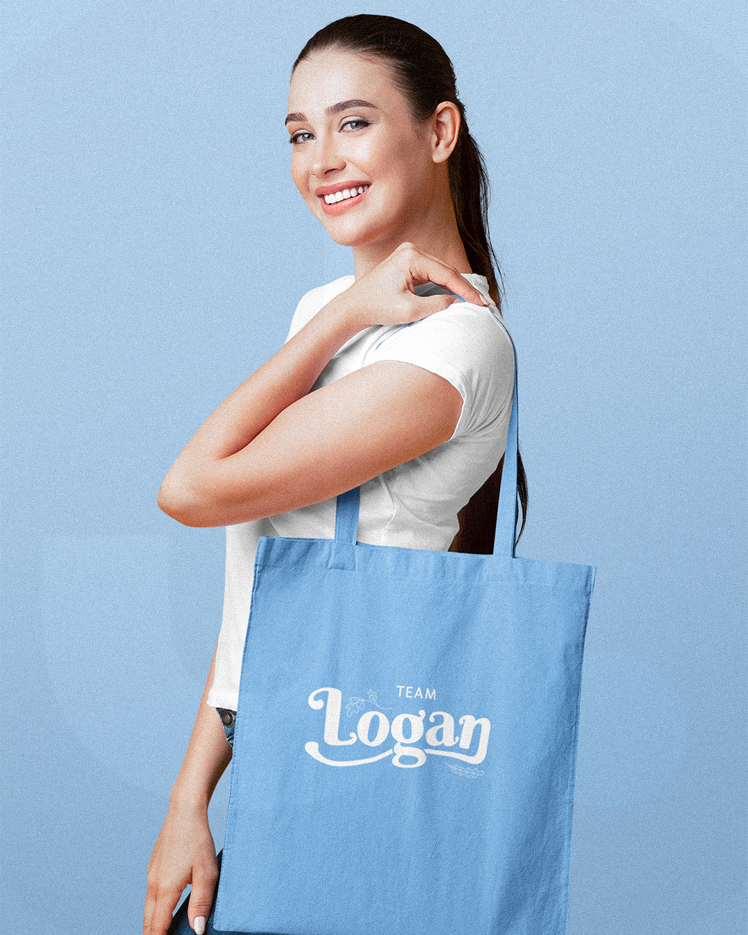 Team Logan Huntzberger Tote Bag - Gilmore Girls Inspired Tote Bag - Rory Gilmore's Boyfriends - Team Logan Huntzberger Gilmore Girls Inspired Tote Bag