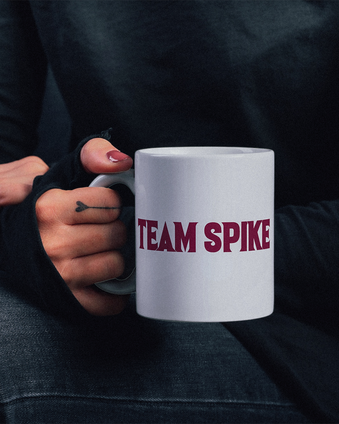 Team Spike Mug - Buffy The Vampire Slayer Inspired Mug - Buffy Spike Mug - Team Spike Buffy The Vampire Slayer Inspired Mug