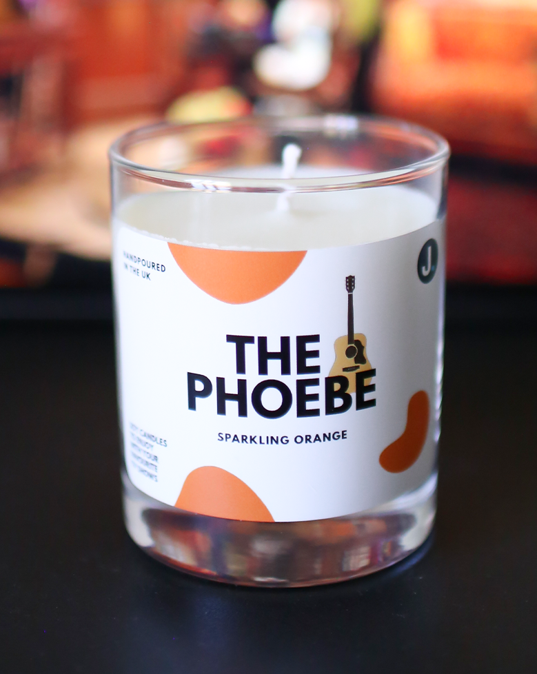 The Phoebe Candle (Sparkling Orange) Friends Phoebe Inspired Candle - Friends Phoebe Inspired Candle