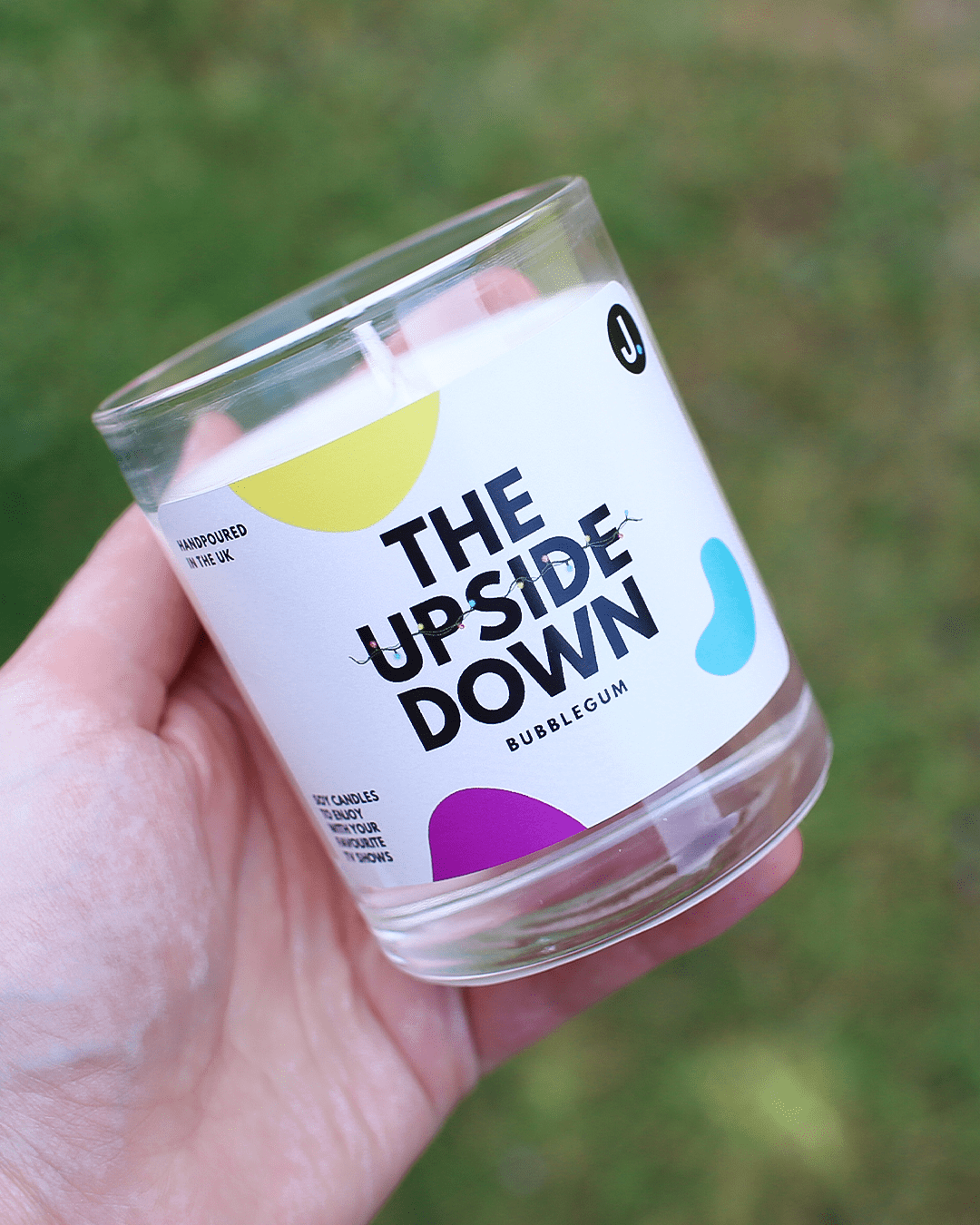 Stranger Things Inspired Candle - The Upside Down Candle (Bubblegum) Stranger Things Inspired Candle