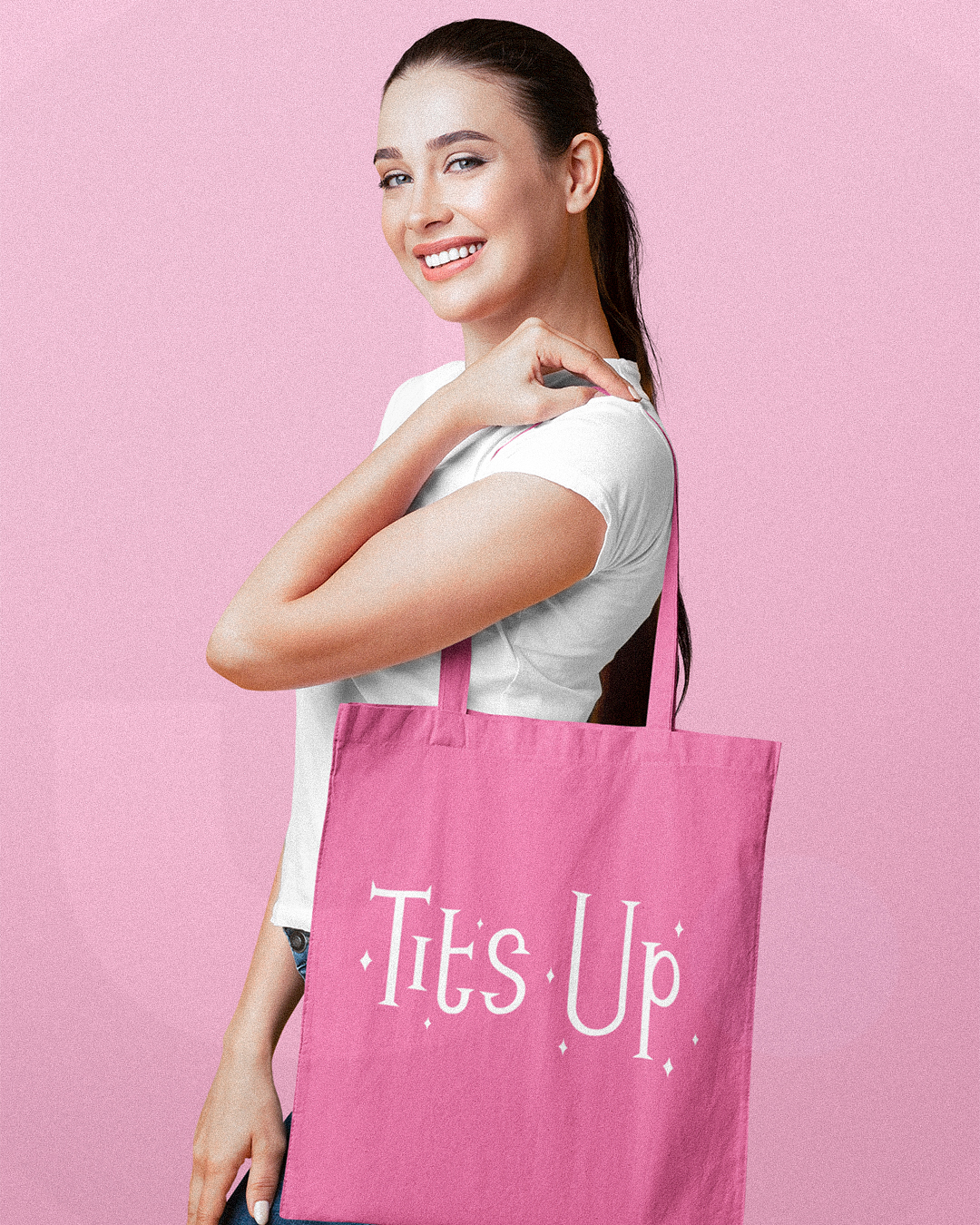 Tits Up Tote Bag - The Marvelous Mrs Maisel Inspired Tote Bag - Mrs Maisel Tits Up Tote Bag - Tits Up Mrs Maisel Inspired Tote Bag