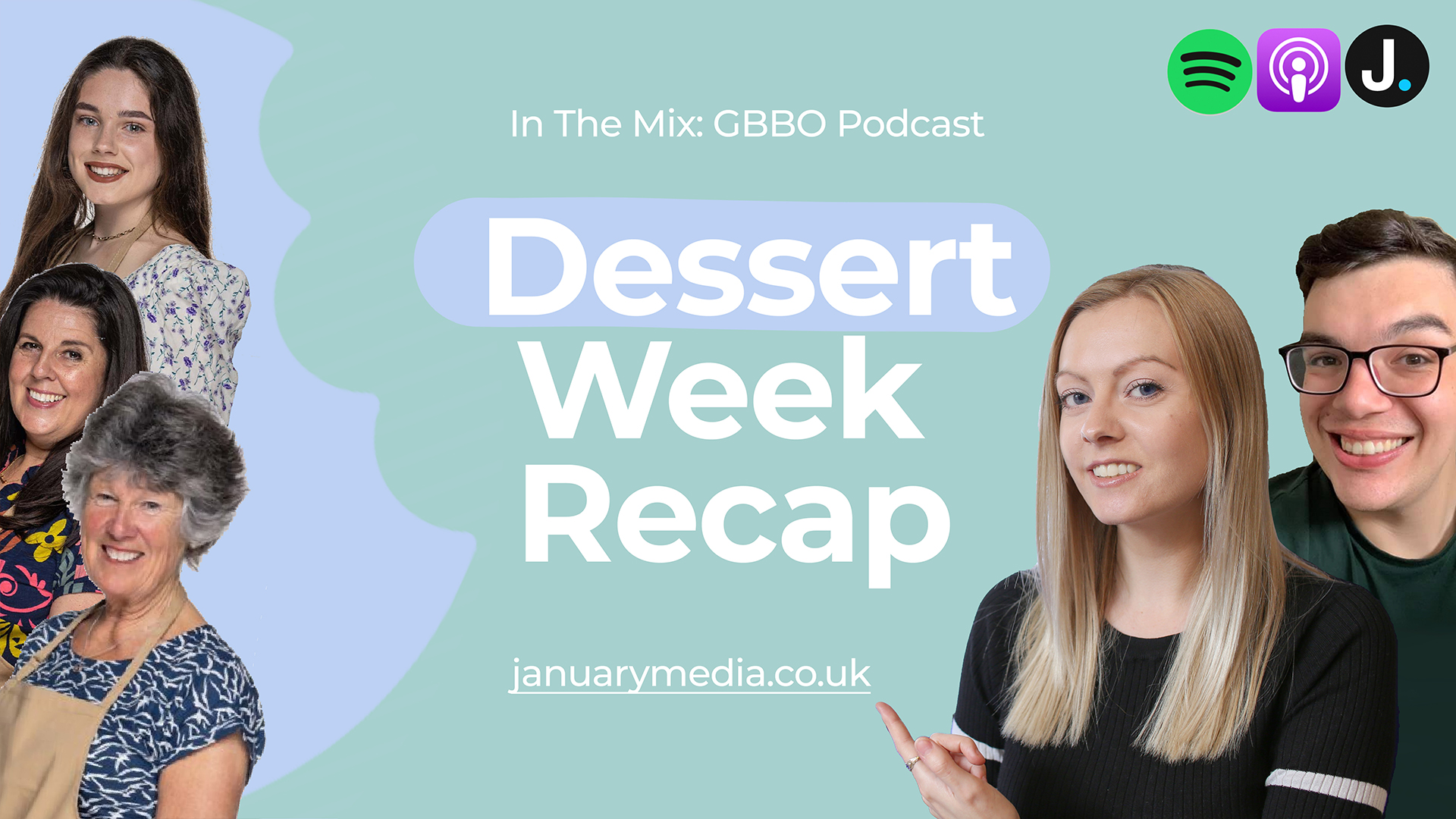 Recapping Dessert Week On The Great British Bake Off (Season 12, Episode 4) - Dessert Week Bake Off