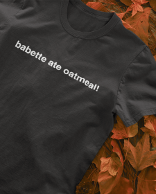 Babette Ate Oatmeal T-Shirt - Gilmore Girls Inspired T-Shirt - Kirk Gilmore Girls Stars Hollow T-Shirt - Gilmore Girls Inspired T-Shirt