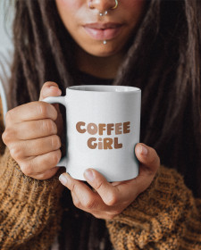Coffee Girl Mug - Coffee Girl Aesthetic Mugs - Coffee Girl Aesthetic Mugs