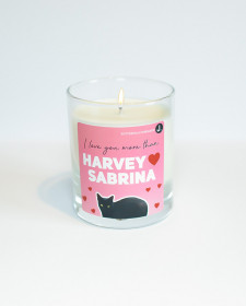 I Love You More Than Harvey Loves Sabrina - Buttermilk Pancakes Scented Soy Candle - Buttermilk Pancakes