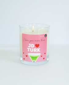 JD & Turk (Appletini) Scrubs Inspired Scented Candle - Scrubs Inspired Scented Candle
