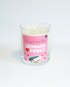 Leonard & Penny (Blueberry Cheesecake) The Big Bang Theory Inspired Candle - The Big Bang Theory Inspired Candle