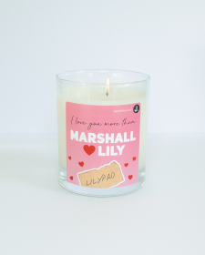 Marshall & Lily (Marshmallow) How I Met Your Mother Inspired Candle - How I Met Your Mother Inspired Candle