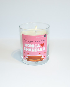 I Love You More Than Monica Loves Chandler - Cranberry Scented Soy Candle - Cranberry Scented Candle