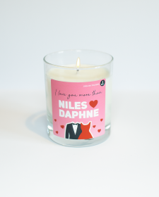 Niles & Daphne (English Tea Rose) - Frasier Inspired Candle - Frasier Inspired Candle