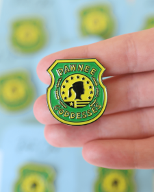 Pawnee Goddesses/Pawnee Rangers Member Inspired Enamel Pin Badge - Pawnee Goddesses Badge