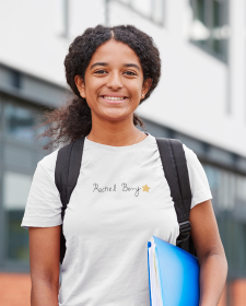 Rachel Berry Gold Star T-Shirt - Glee Inspired T-Shirt - Rachel Berry Handwriting T-Shirt - Glee Inspired T-Shirt