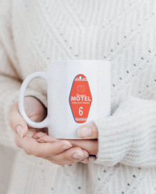 Rosebud Motel Room Key Mug - Rosebud Motel Schitt's Creek Inspired Mug - Johnny Rose Stevie Budd Motel - Rosebud Motel Schitt's Creek Inspired Mug
