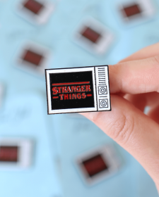 Stranger Things TV Inspired Enamel Pin Badge - Stranger Things TV Badge