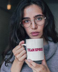 Team Spike Mug - Buffy The Vampire Slayer Inspired Mug - Buffy Spike Mug - Team Spike Buffy The Vampire Slayer Inspired Mug