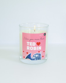 I Love You More Than Ted Loves Robin - Pineapple Scented Soy Candle - Pineapple Scented Candle