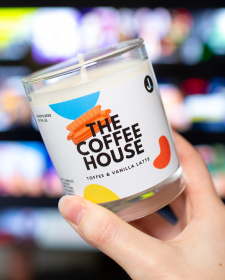 The Coffee House Candle (Toffee and Vanilla Latte) Friends Inspired Candle - Friends Inspired Candle