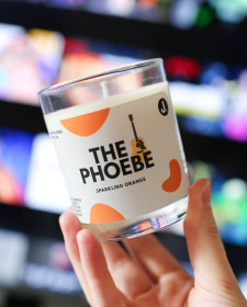 The Phoebe Candle - Sparkling Orange Scented Soy Candle - Orange Scented Candle - Orange Scented Candles