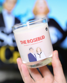 The Rosebud Candle - Cinnamon Buns Scented Soy Candle - Cinnamon Scented Candle -  Cinnamon Scented Candles