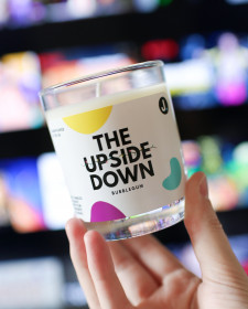The Upside Down Candle - Bubblegum Scented Soy Candle - Candy Scented Candle - Candy Scented Candles