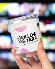 The Willow and Tara Candle (Orange Neroli and Rose) Willow Rosenberg Buffy The Vampire Slayer Inspired Candle - Willow Rosenberg Buffy Inspired Candle