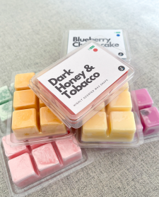 Wax Melt Snap Bars (Various Fragrances and Colours) - Highly Scented Wax Melts - 100% Vegan Soy Wax Melts - Highly Scented Wax Melts