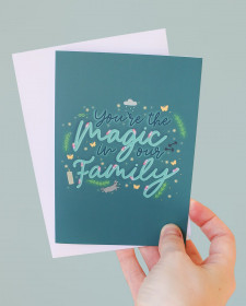 You're The Magic In Our Family Card - Magical Madrigal Encanto Inspired Card - Encanto Inspired Card