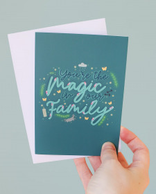 "You're The Magic In Our Family" - Magical Madrigal Mother's Day Card - Magical Madrigal Mother's Day Card